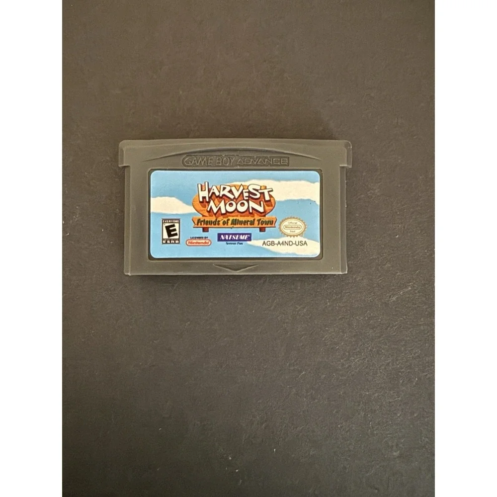 Harvest Moon Friends of Mineral Town Game Boy Advance Cartridge